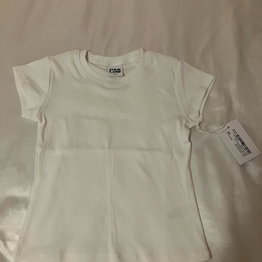 Harlow Classic White Short Sleeve Tee